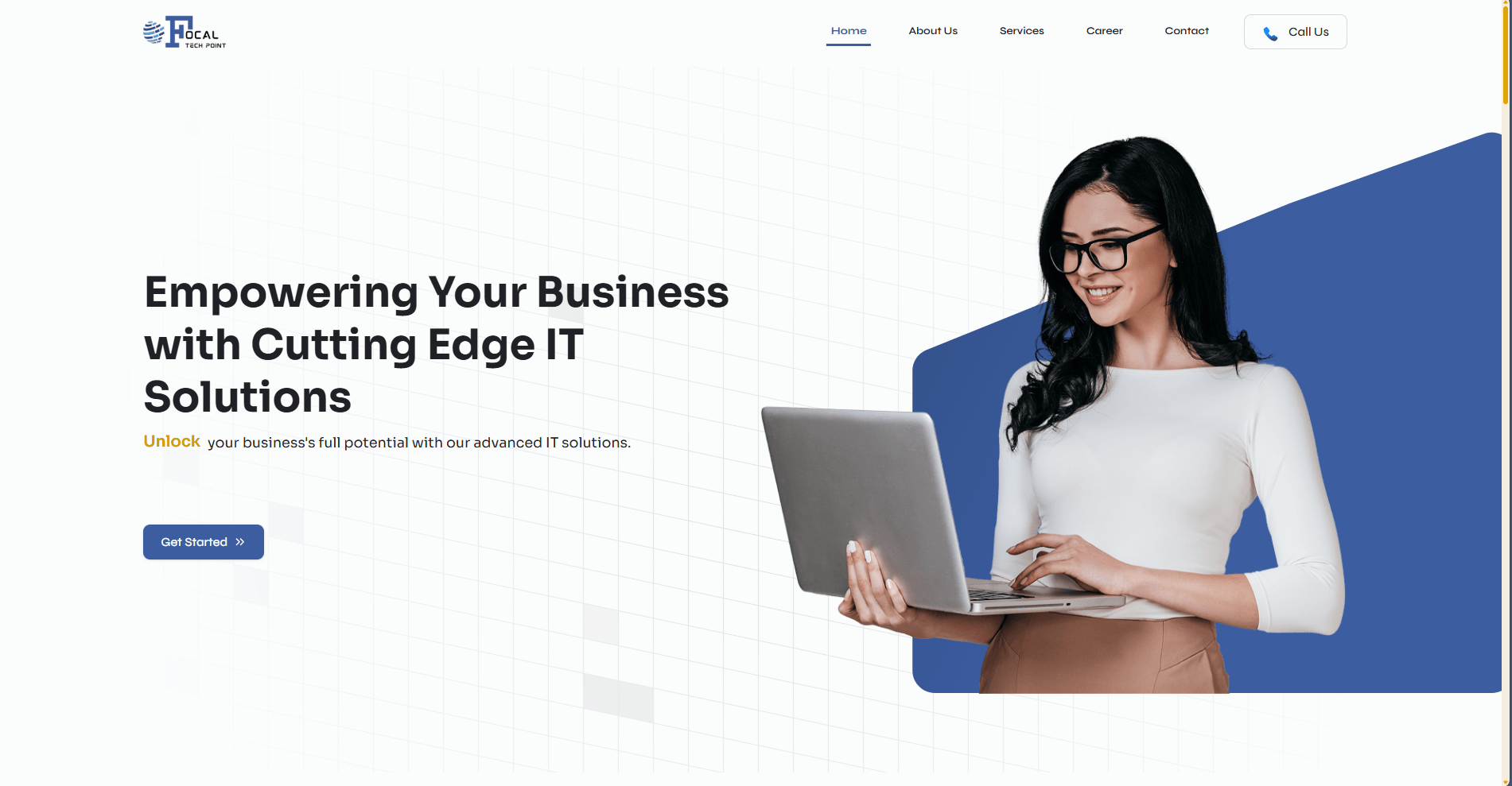 Focal Tech Point website preview